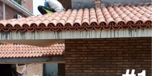 Installation khaprail tiles Design