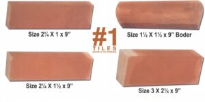 Red Gutka Tiles Sizes In Khairpur